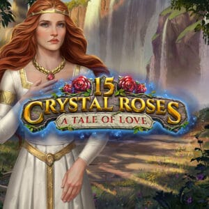 15 crystal roses a tale of love slot logo