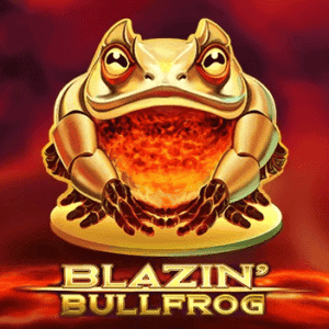 Blazin Bullfrog slot logo