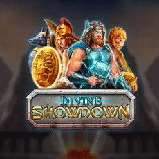 Divine showdown slot logo