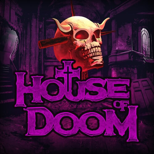 House of Doom slot logo