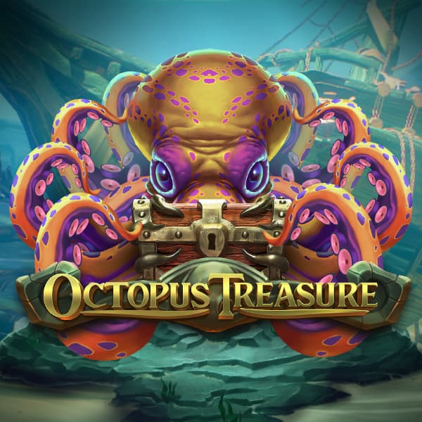 Octupus Treasure slot logo