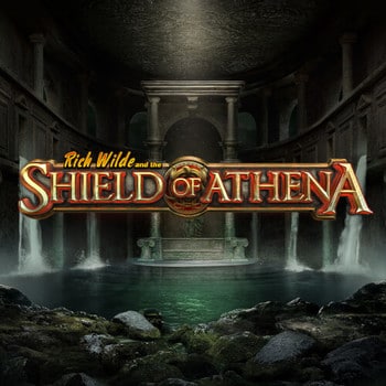 Rich Wilde and the Shield of Athena slot logo