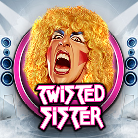 Twisted Sister slot logo