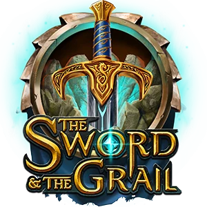 the sword and the grail slot logo