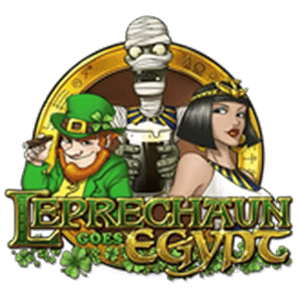Leprechaun Goes egypt slot logo