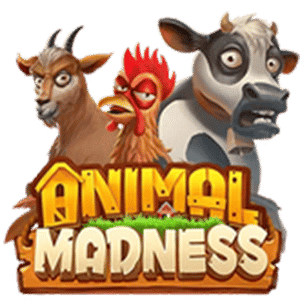 animal madness slot logo