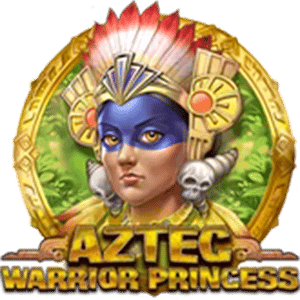 aztec warrior princess slot logo