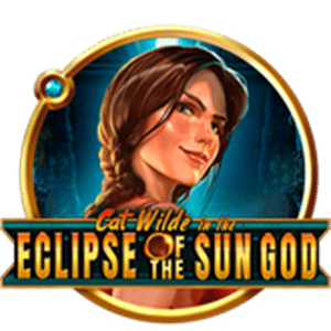 cat wilde in the eclipse of the sun god slot logo