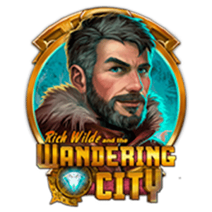 rich wilde and the wandering city slot logo