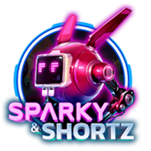 sparky and shortz slot logo