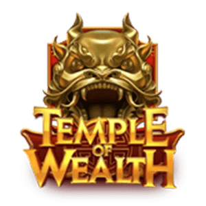 temple of wealth slot logo